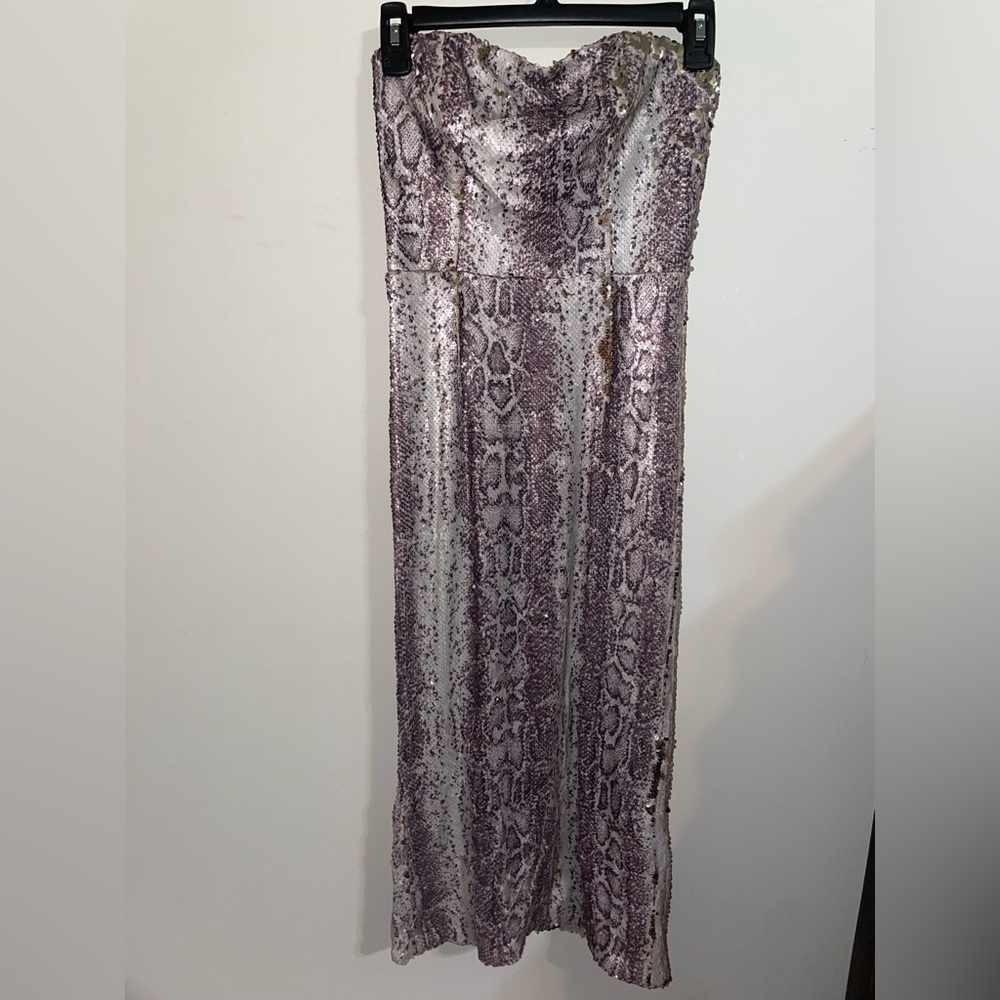 Women’s sequins Strapless Dress